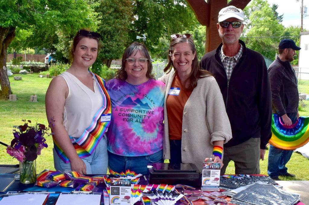 The Carnation Pride Picnic on June 11. Photos by Conor Wilson/Valley Record.