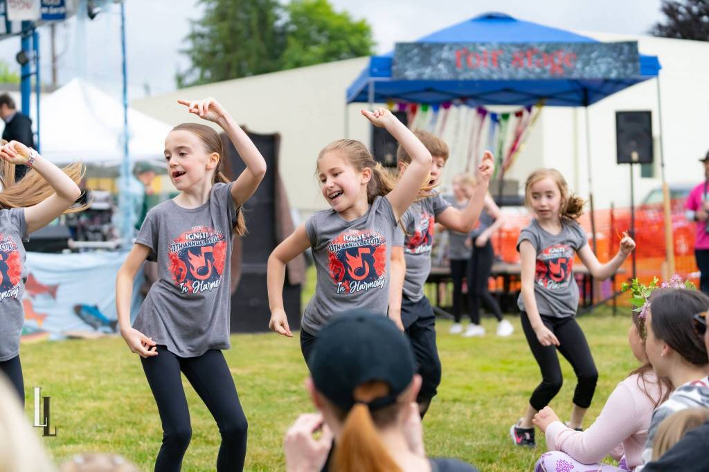 Dance students from Ignite Dance.