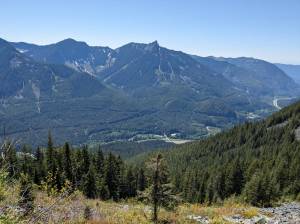 I-90 viewed from the Ira Springs Trail. Photo Conor Wilson/Valley Record.