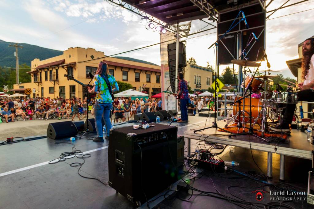 Nick Mardon performs at North Bend Block Party on July 15. All photos Courtesy of Lucid Layout Photograhpy.