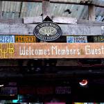 A sign above the Hippe Stage in honor of Hippie Henley Henn Haus, the father of BrodieNation founder Morgan Henley.
