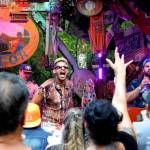 Marshall Law Band frontman Marshall Hugh screams into the crowrd at the BrodieNation Music festival outside Carnation on July 22. All photos Conor Wilson/Valley Record.