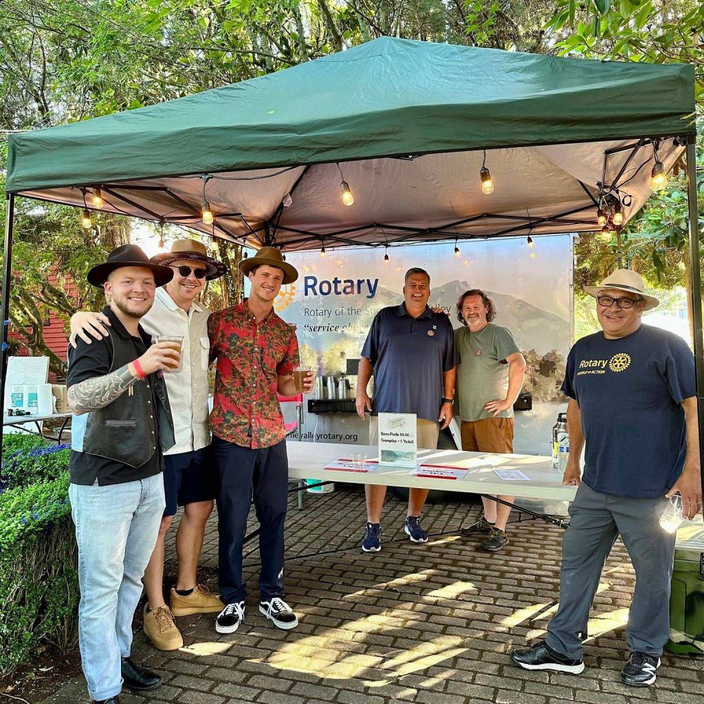 A scene from SipFest 2023, held July 8 at Snoqualmie Railroad Park. The event was hosted by the Rotary Club of Snoqualmie and Seattle Uncorked. (Photo courtesy of Rotary)