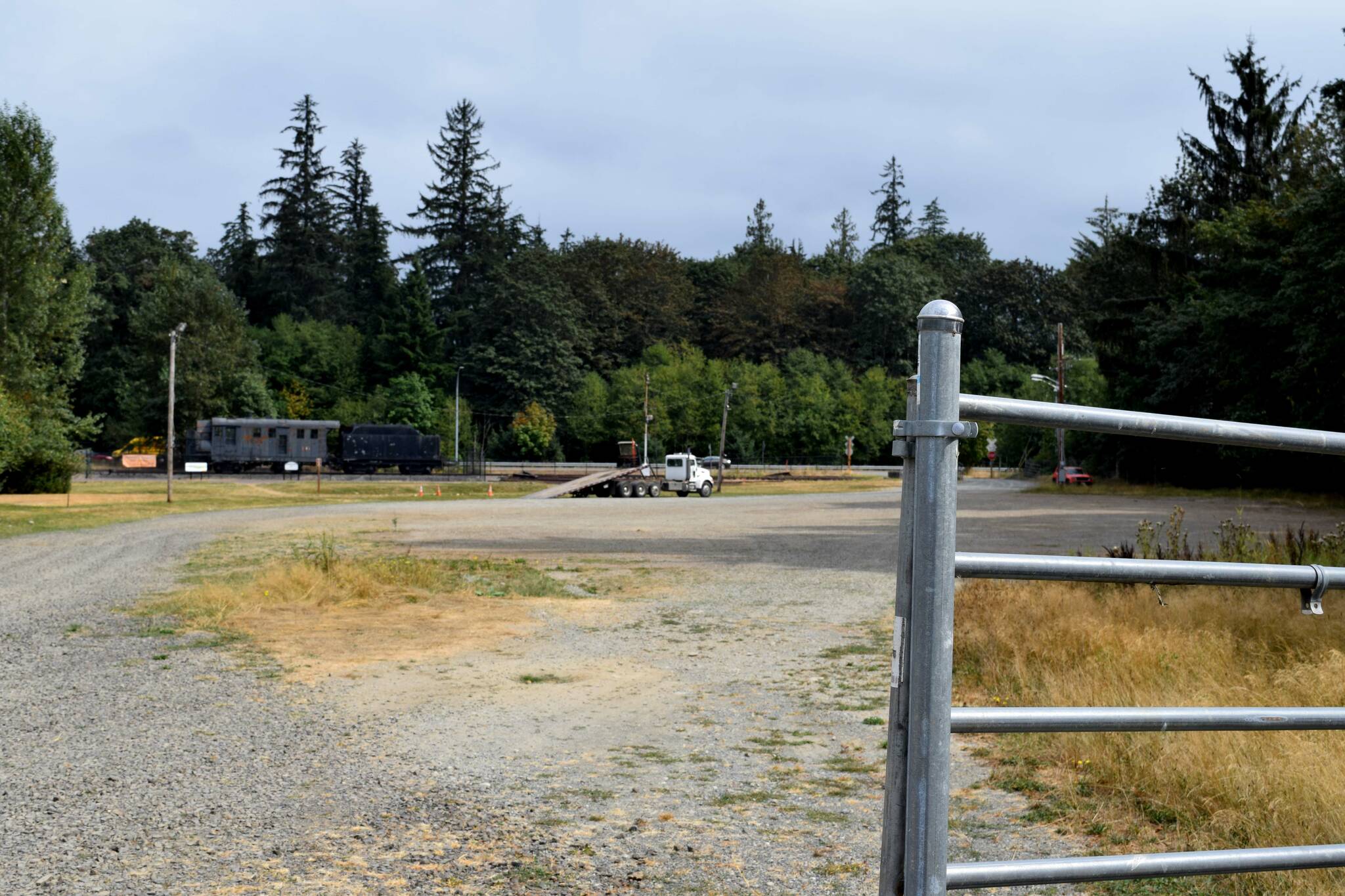 Gateway Park at intersection of Snoqualmie Parkway and Railroad Avenue in Snoqualmie. File photo by Conor Wilson/Valley Record.