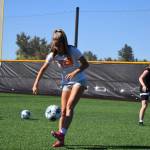 Photo By Conor Wilson/Valley Record.
The Wildcats girls soccer team aims to make history this year.