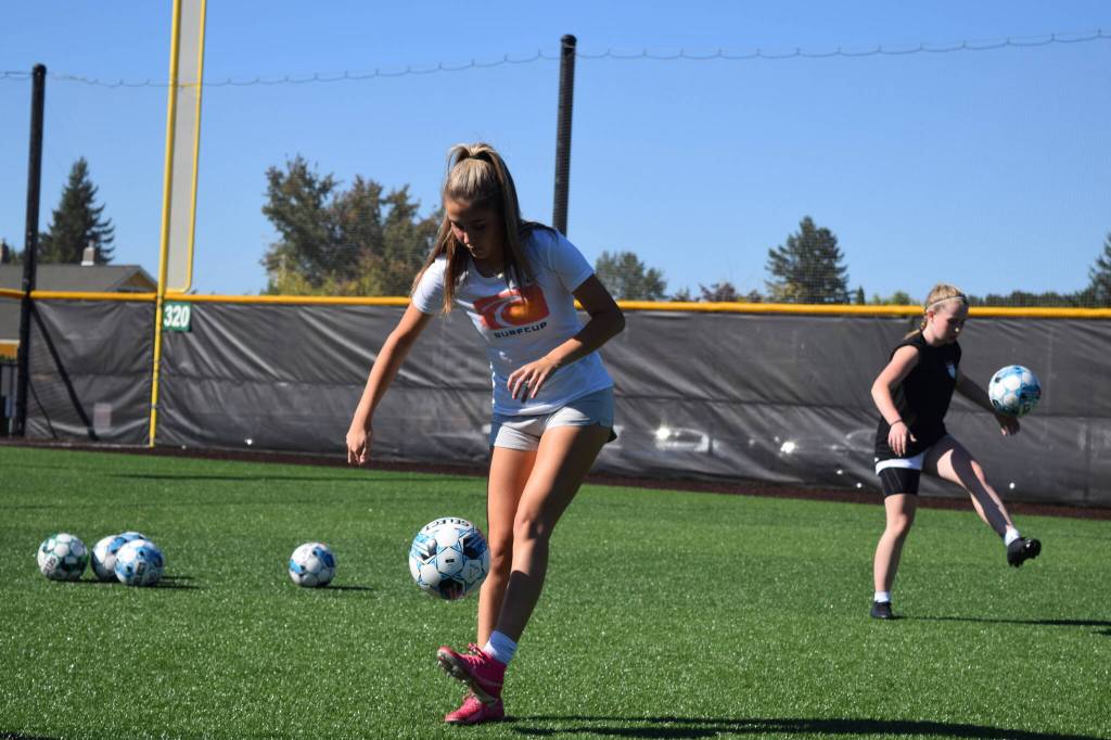 Photo By Conor Wilson/Valley Record.
The Wildcats girls soccer team aims to make history this year.