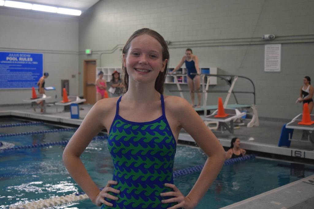 Mount Si Diver Anna Kuhtz. Photo Conor Wilson/Valley Record.