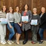 Keep It Local Snoqualmie Valley Employee of the Quarter winners pose for a photo at North Fork Farms on Sept. 27. From left: Sydney Pegg, April Littlejohn, Pamela Savagaonkar, Amanda McLeod, Christina Gilley, Katie Linder.
Courtesy Photo