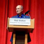 SVSD Board forum moderator Rob Wotton. Photo Conor Wilson/Valley Record.