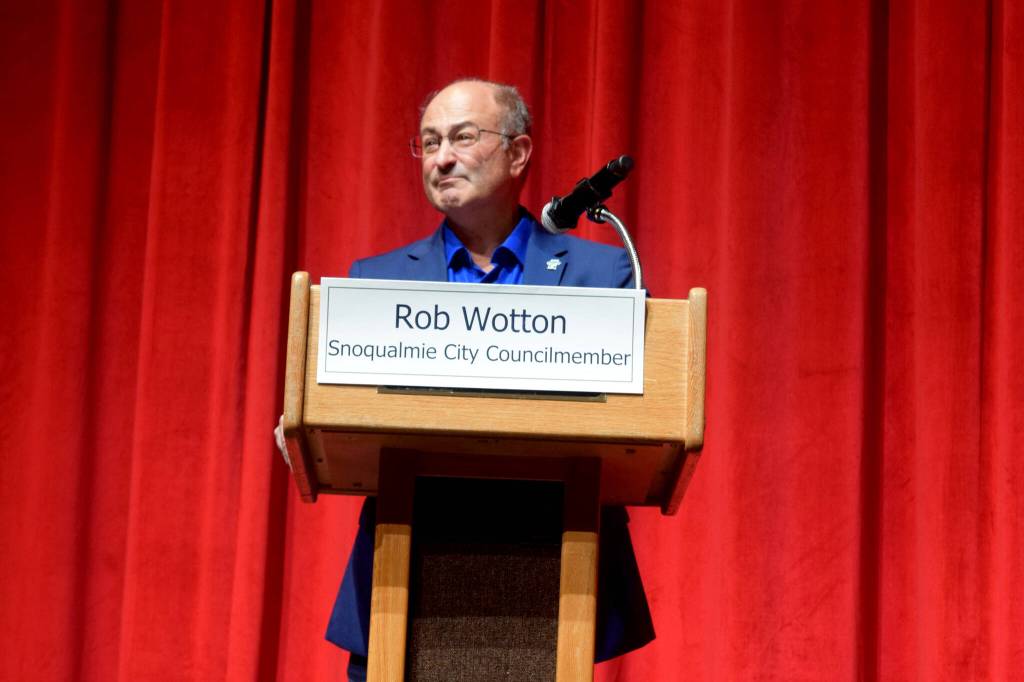 SVSD Board forum moderator Rob Wotton. Photo Conor Wilson/Valley Record.