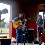 Vito and the One Eyed Jacks perform bluegrass music at North Bend Trail Fest.