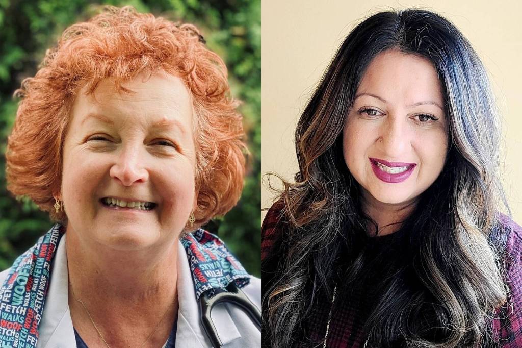 Catherine Cotton (left) and Mandeep Walia. Courtesy images.