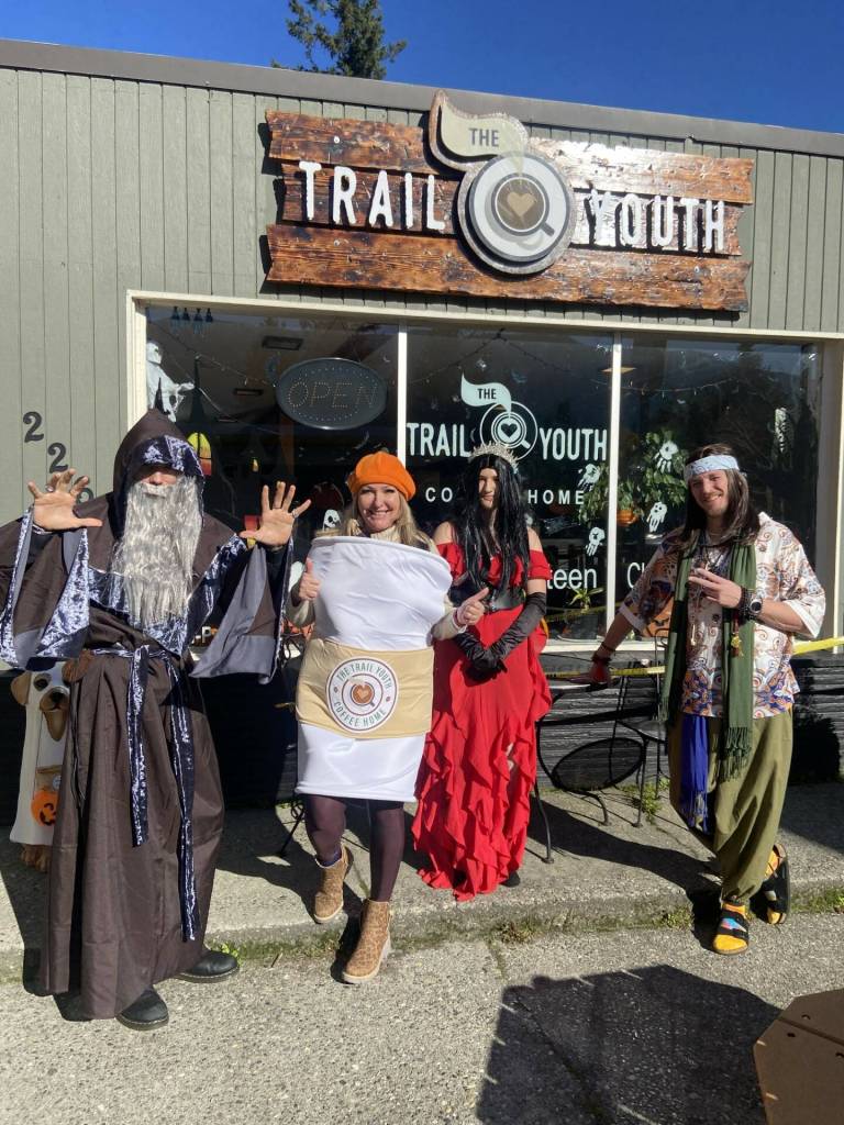 Trail Youth Coffee Home took home the award for most spirted decor.