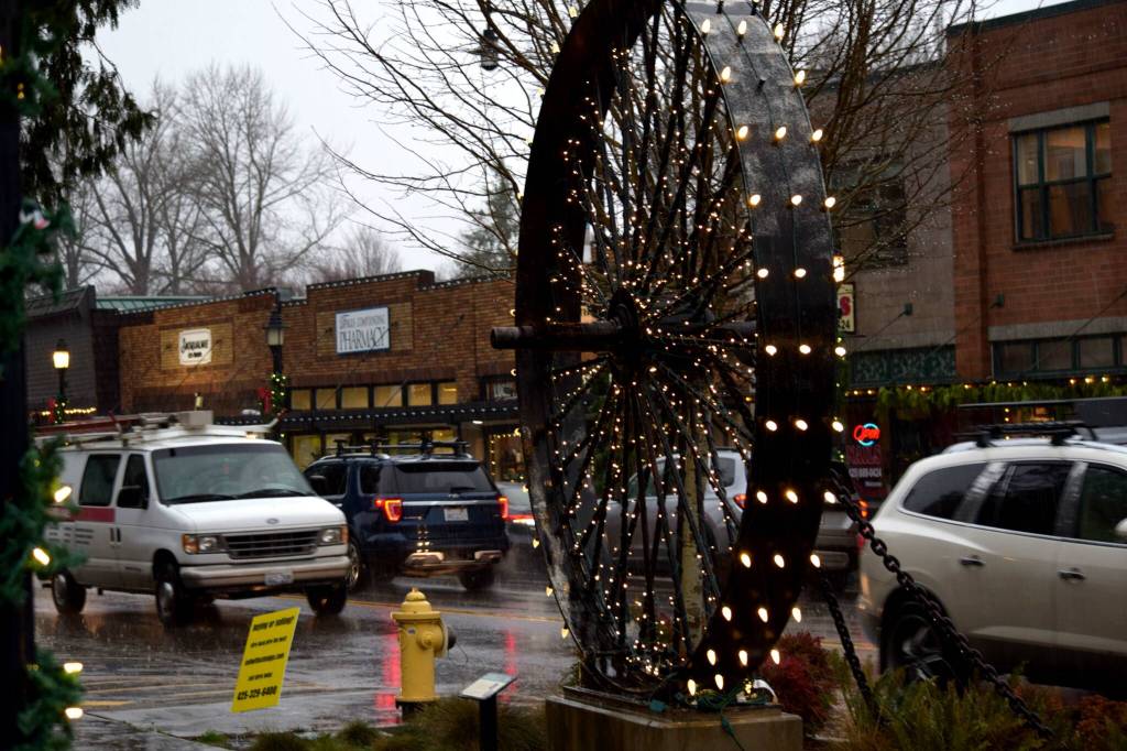 Downtown Snoqualmie. Photo Conor Wilson/Valley Record.
