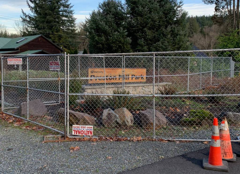 Photo courtesy of Kathy Lambert
The current state of Preston Mill Park, located on Preston-Fall City Road SE between Upper Preston Road SE and SE 86th Street.
