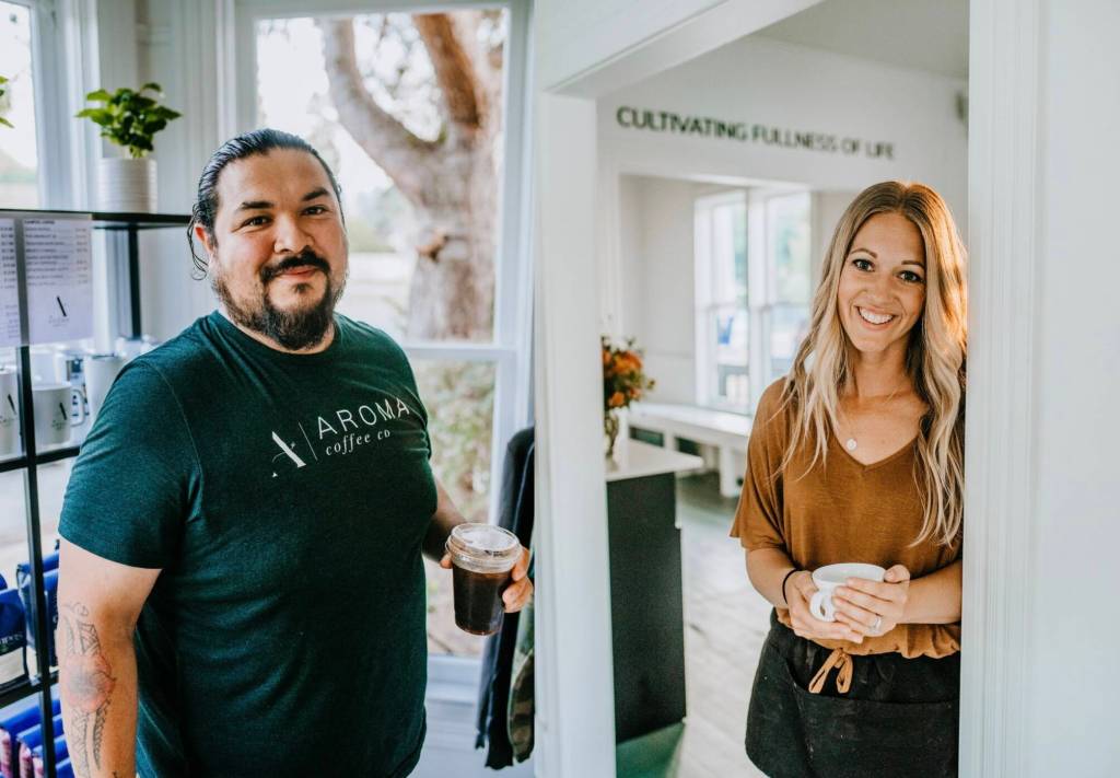 Photo courtesy of Emily Ridout
Manuel Rodriguez (left) and Emily Ridout (right).