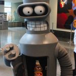One young dedicated cosplayer went all out as Bender from the beloved animated series Futurama. Photo by Bailey Jo Josie/Sound Publishing.