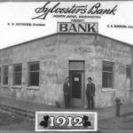 The original Sylvesters Bank building. Photo courtesy of David Cook