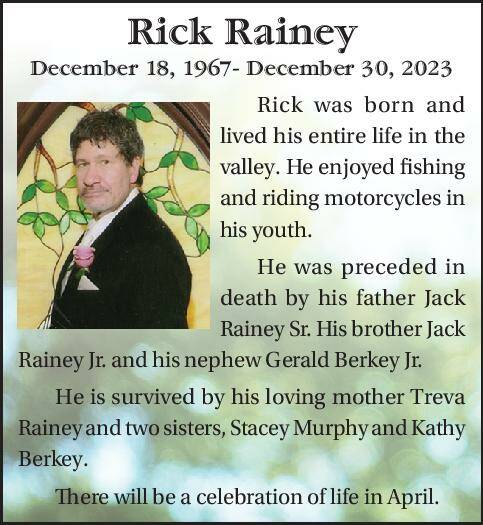 Rick Rainey | Obituary
