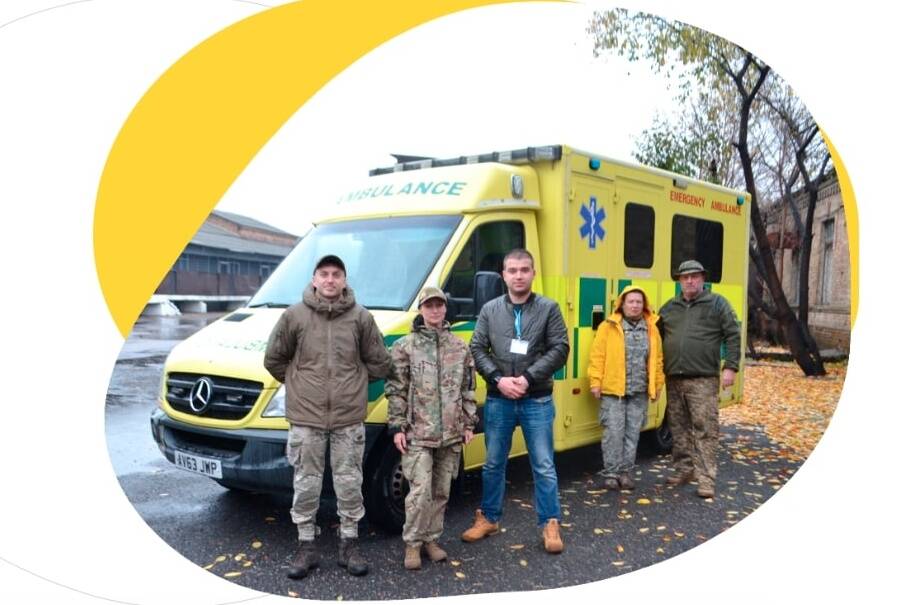 Screenshot from the website for Help Ukraine | Operation Palyanytsya.