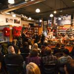 Central Washington University Afro Cuban Jazz Combo preforming at Pro-Ski. Many viewers couldnt resist engaging with the music. Dancing, singing and clapping filled the building with great energy.