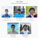 The five Redmond High School executive board members who began Redmond Coding Association in 9th grade and continue as board members 2 years later. (Photo Courtesy of Redmond Coding Association)