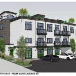 A rendering of the future housing development. (Photo courtesy of the city of Snoqualmie)