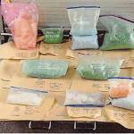 Photo courtesy of Homeland Security Investigations
Items seized at an RV site near SE Homestead Valley Road.