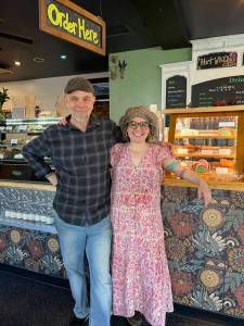 Hartwood Cafe and Bakery owners Damon and Traci Knight. Photo courtesy of Hartwood Cafe