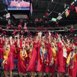 Mount Si High School Class of 2024 graduates. Photo courtesy of Snoqualmie Valley School District
