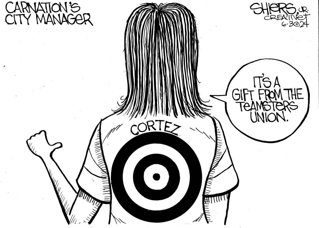 Cartoon by Frank Shiers