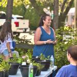 Jess Buttermore, pictured here, leads the Art Park Committee and organized the cleanup effort. Photo courtesy of Fall City Arts