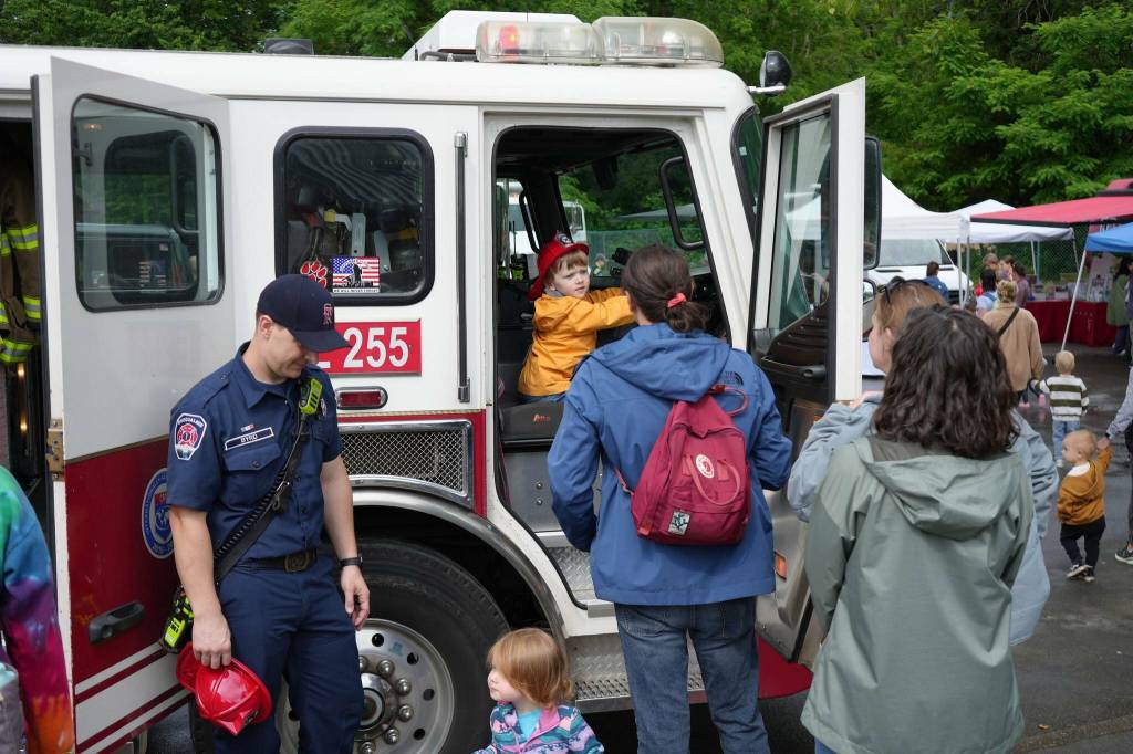 Scenes from Big Truck Day in Snoqualmie. (Photos courtesy of the city of Snoqualmie)
