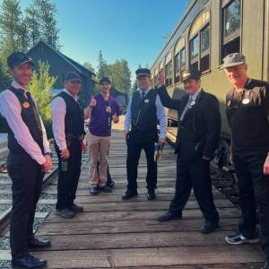 The Northwest Railway Museums Day Out With Thomas continues July 26-28. To learn more about Thomas the Tank Engine and activities, or to buy tickets, visit thomas.trainmuseum.org. Photo courtesy of the Northwest Railway Museum