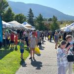 Photo courtesy of the city of North Bend
Crowds of Valley residents gathered at Si View Park on Aug. 6 for the Snoqualmie Police Departments National Night Out to celebrate public safety and connect with local law enforcement agencies.