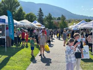 Photo courtesy of the city of North Bend
Crowds of Valley residents gathered at Si View Park on Aug. 6 for the Snoqualmie Police Departments National Night Out to celebrate public safety and connect with local law enforcement agencies.