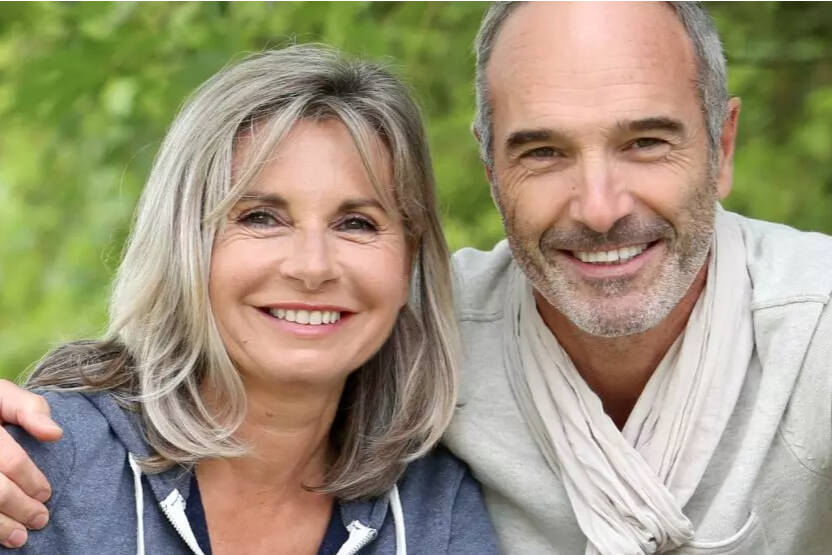 Snap-in Dentures or Locator Dentures let you have a beautiful smile again. Courtesy Pham Family Dentistry