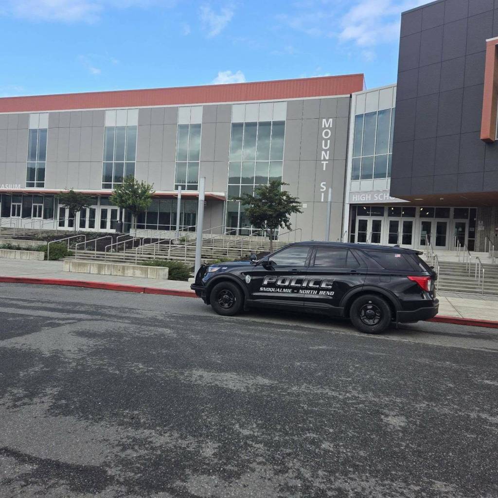 (Photo courtesy of the Snoqualmie Police Department)