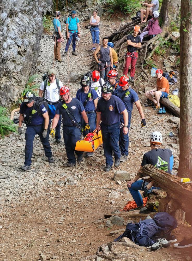 (Photos courtesy of Snoqualmie Fire Department and Emergency Management)