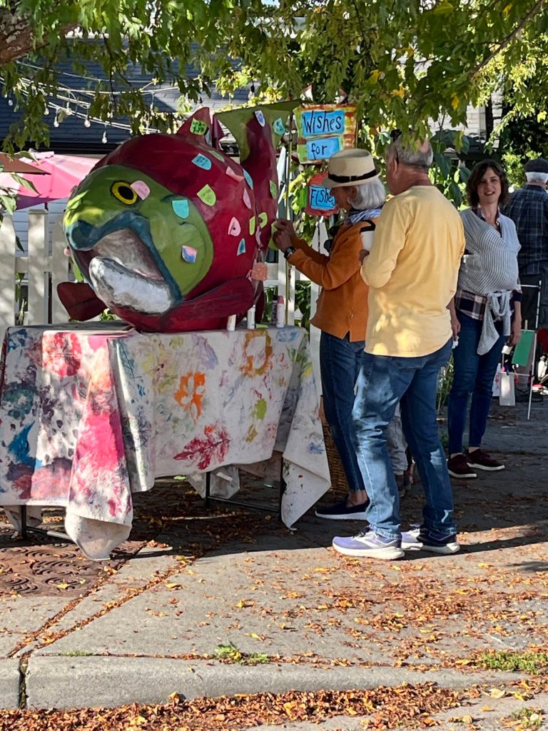 Residents enjoy the 2023 Farm, Forest and Fish Festival. Photo courtesy of Betsy MacWhinney