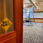 The North Bend Library has become a safe place for LGBTQ+ community members thanks to the efforts of Lambert House volunteers and library staff. Photo by Grace Gorenflo/Valley Record