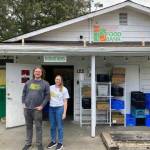Snoqualmie Valley Food Banks Dylan Johnson (left) and Alison Roberts (right). The food bank is located at 122 E. 3rd St., North Bend. File photo