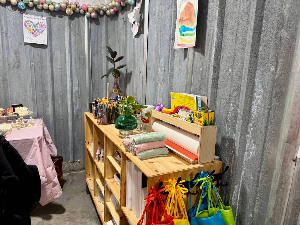 Works from the heART is stocked with various art supplies for guests to uses during classes. Grace Gorenflo/Valley Record