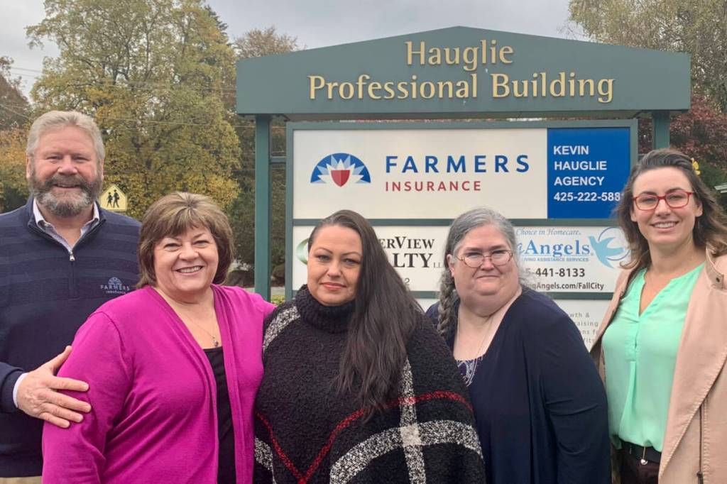 Our mission is to educate, protect and build community resilience, says Angela Donaldson, CFM and Head of Insurance Operations. Photo courtesy of the Kevin Hauglie Agency.