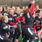 Mount Si High School girls flag football team won the KingCo Championship by defeating Skyline, 2-0, on Feb. 1. Next up for them is the district tournament on Feb. 8 at Redmond High School. Teams from 4ASPSL, NPSL,PSL/2ASPSL/Olympic will play a 12-team, single elimination event, with the top four teams advancing to the state championship. “We are incredibly proud of our girls’ flag football team for winning the KingCo Championship!" said coach Brian Wall in an email to the Valley Record. "Their dedication, teamwork, and perseverance throughout the season have been inspiring. This historic win not only highlights their talent, but also the growing opportunities for female athletes in our district. Congratulations to the players, coaches and everyone who supported them along the way.” Courtesy photos
