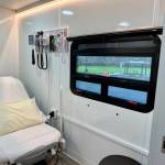 One of the exam rooms inside CarePoint Clinics mobile unit, Feb. 26, 2025. Grace Gorenflo/Valley Record