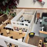 A model of what the new North Bend Art & Industry maker space will look like when renovations are complete. Grace Gorenflo/Vally Record