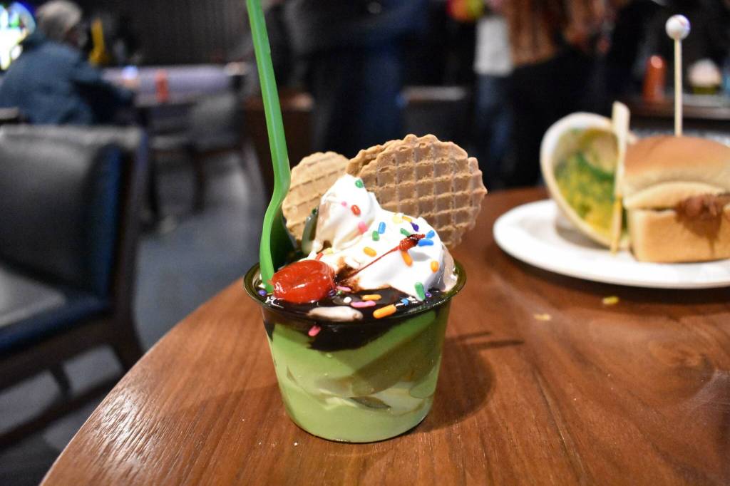 Ice Cream Nachos were the most intriguing dessert at Menu Preview Day. Photo by Ben Ray/Sound Publishing