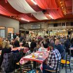 Photo courtesy of Kelly Coughlin/SnoValley Chamber of Commerce
Guests mingle at the 2025 SnoValley Chamber of Commerce gala, March 21, 2025. The chamber announced its Best of the Best winners at this years gala.