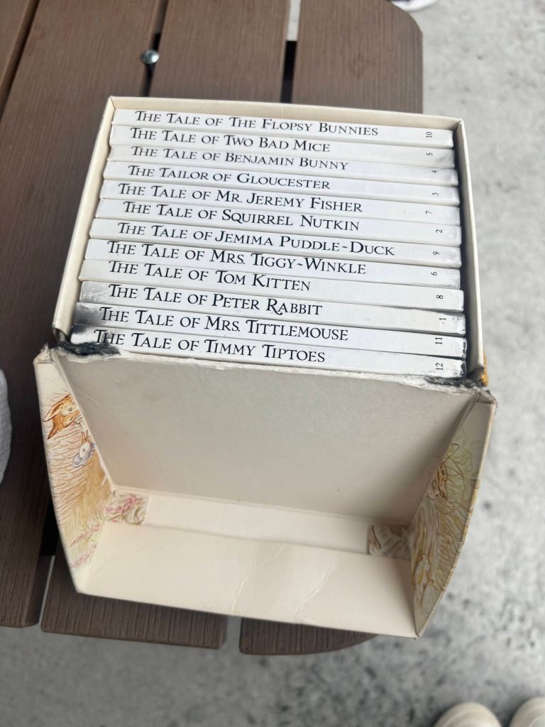 Books salvaged from the fire. Photo by Perris Larson